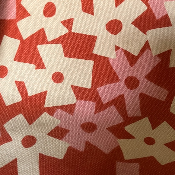 Maika Floral Pink and Red Mini Tote - Picture 3 of 7